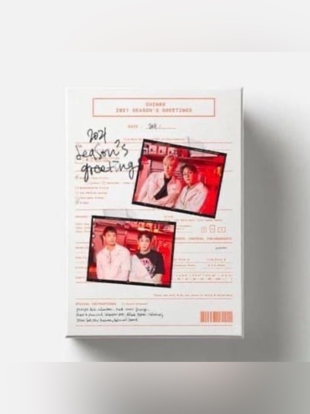 SHINee 2021 Season’s Greetings | Complete Set | All Inclusions Sealed